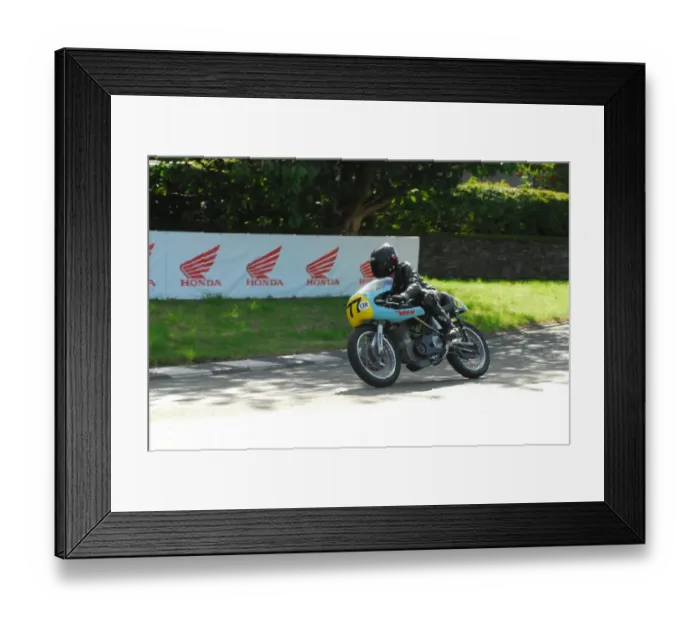 Framed Print : Ricardo Carrera (ABSAF) 2016 Classic TT Parade Lap Framed Print : Ricardo Carrera (ABSAF) 2016 Classic TT Parade Lap