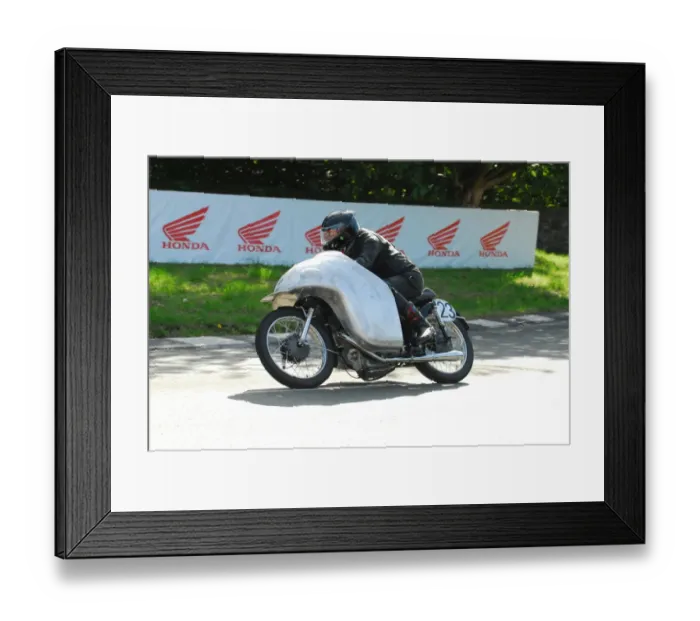 Framed Print : Helmut Schoene (AWO) 2016 Classic TT Parade Lap Framed Print : Helmut Schoene (AWO) 2016 Classic TT Parade Lap