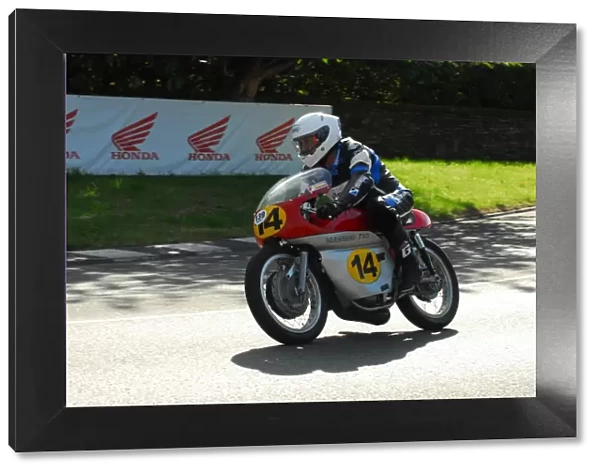 Vicente Ballester (Bultaco) 2016 Classic TT Parade Lap