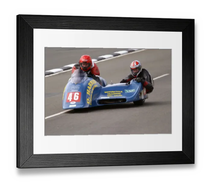 Framed Print : Neil Kelly & Jason O Connor (Ireson Honda) 2004 Sidecar TT Framed Print : Neil Kelly & Jason O Connor (Ireson Honda) 2004 Sidecar TT