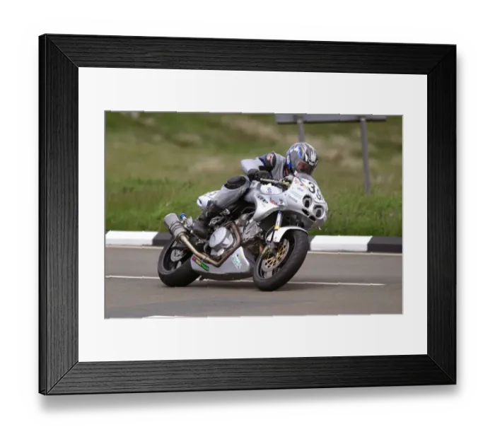 Framed Print : Fabrice Miguet (Voxan) 2004 Formula One TT