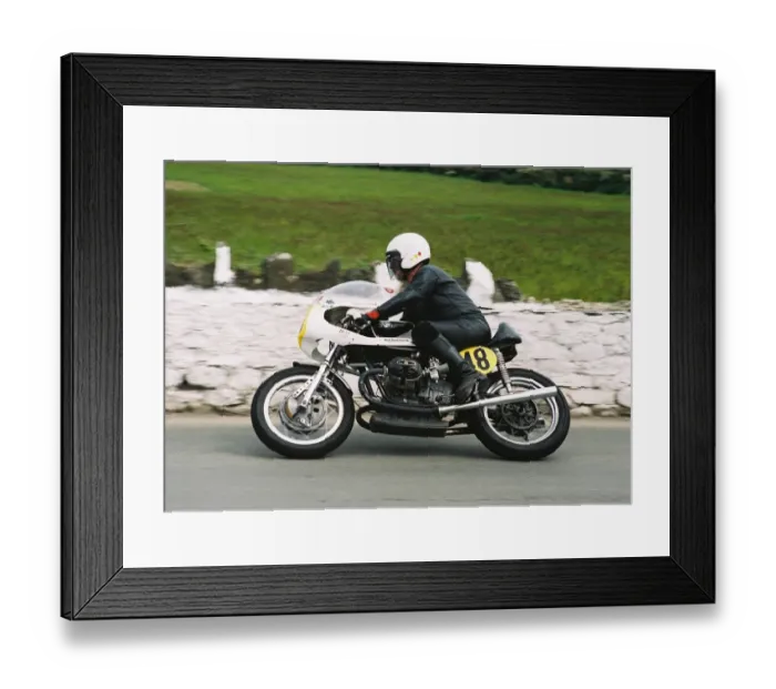 Framed Print : Larry Devlin (BMW) 2004 Pre TT Classic Framed Print : Larry Devlin (BMW) 2004 Pre TT Classic