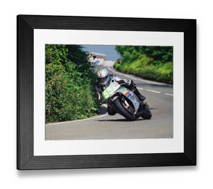 Framed Print : Manfred Vogl (Kawasaki) 2004 Lightweight 400 TT Framed Print : Manfred Vogl (Kawasaki) 2004 Lightweight 400 TT