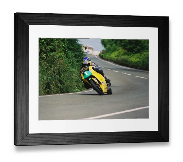 Framed Print : Chris Palmer (Honda) 2004 Ultra Lightweight TT