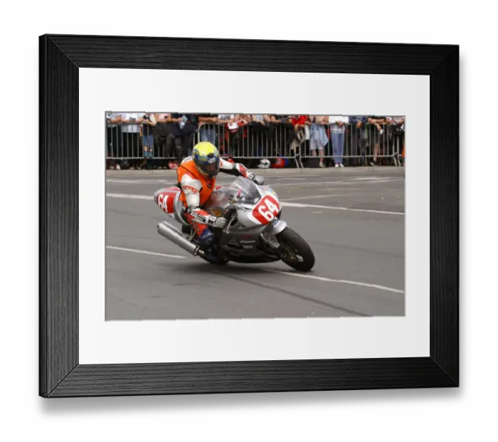 Framed Print : Jerome Faveyrial (Honda) 2004 Production 1000 TT Framed Print : Jerome Faveyrial (Honda) 2004 Production 1000 TT