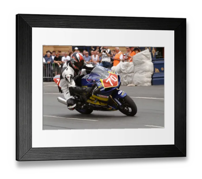 Framed Print : Toni Rechberger (Suzuki) 2004 Production 1000 TT Framed Print : Toni Rechberger (Suzuki) 2004 Production 1000 TT