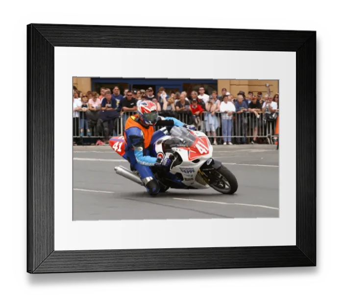 Framed Print : Patrick Van Gils (Suzuki) 2004 Production 1000 TT Framed Print : Patrick Van Gils (Suzuki) 2004 Production 1000 TT