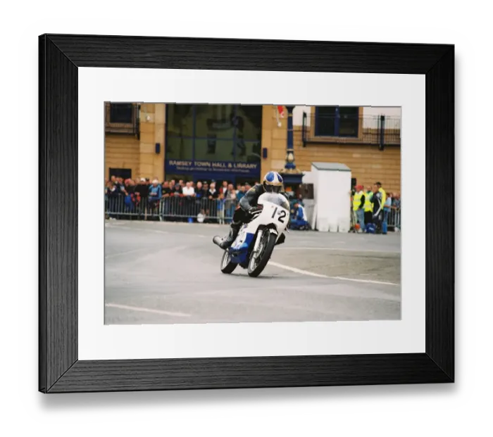 Framed Print : Malcolm Wheeler (Seeley) 2004 Classic Parade Lap Framed Print : Malcolm Wheeler (Seeley) 2004 Classic Parade Lap