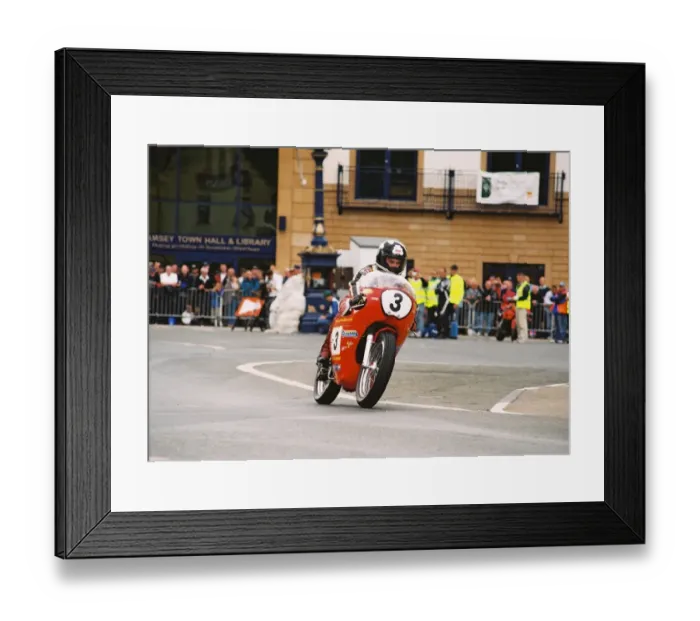 Framed Print : Tommy Robb (Matchless) 2004 Classic Parade Lap Framed Print : Tommy Robb (Matchless) 2004 Classic Parade Lap