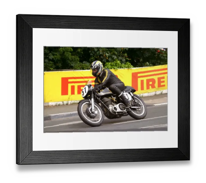 Framed Print : Bob Peck (AJS) 2004 Classic Parade Lap Framed Print : Bob Peck (AJS) 2004 Classic Parade Lap