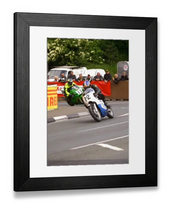 Framed Print : Malcolm Wheeler (Seeley) 2004 Classic Parade Lap
