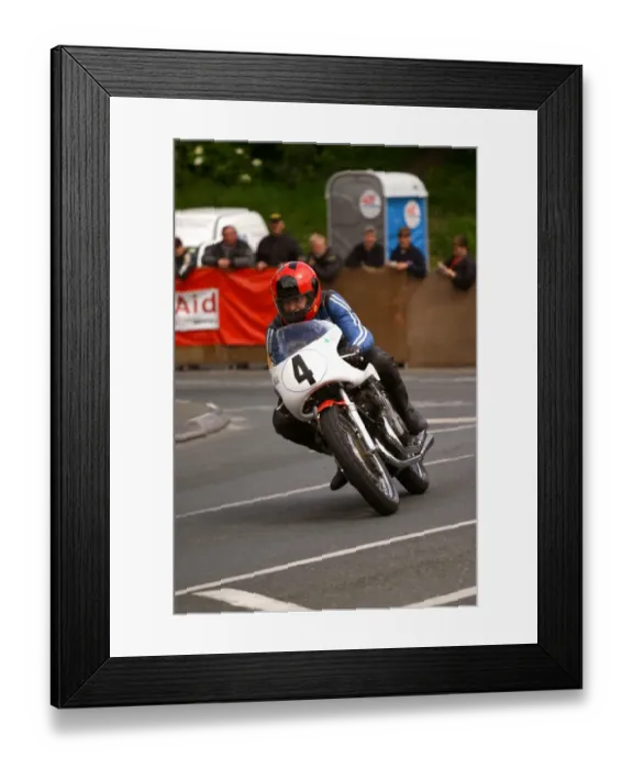 Framed Print : Sammy Miller (Gilera) 2004 Classic Parade Lap Framed Print : Sammy Miller (Gilera) 2004 Classic Parade Lap