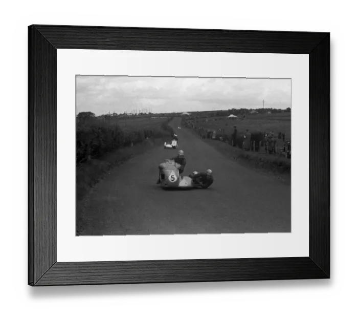 Framed Print : Pip Harris & Ray Campbell (Norton) 1956 Sidecar Ulster Grand Prix Framed Print : Pip Harris & Ray Campbell (Norton) 1956 Sidecar Ulster Grand Prix