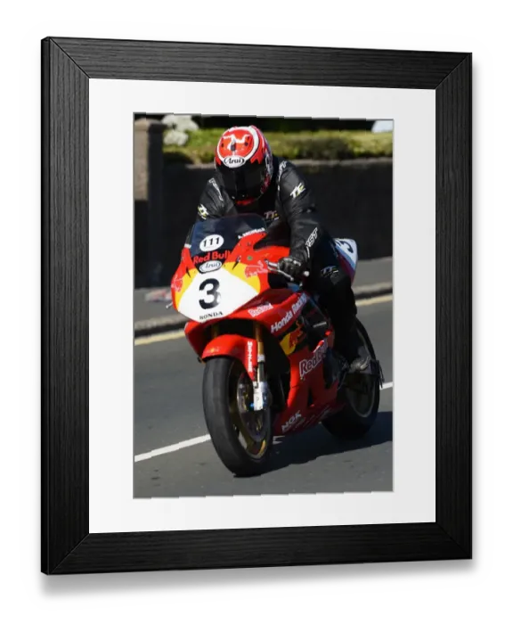 Framed Print : Steve Foster (Honda) 2016 Classic TT Lap Framed Print : Steve Foster (Honda) 2016 Classic TT Lap