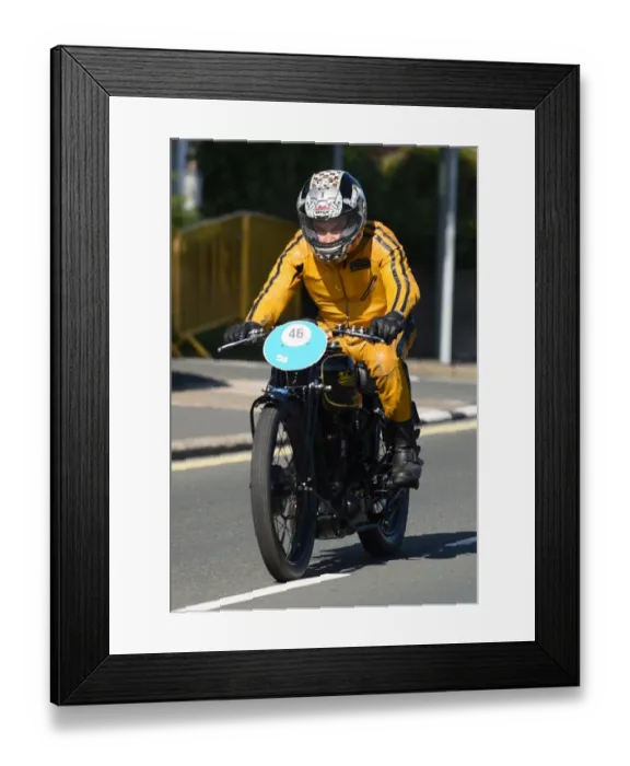 Framed Print : David Bardwell (Velocette) 2016 Classic TT Lap Framed Print : David Bardwell (Velocette) 2016 Classic TT Lap