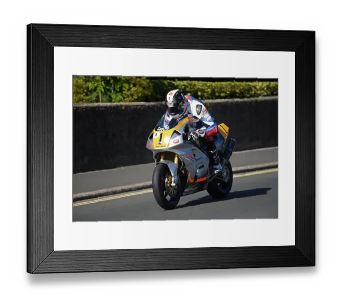Framed Print : Conor Cummins (Honda) 2016 Classic TT Lap Framed Print : Conor Cummins (Honda) 2016 Classic TT Lap