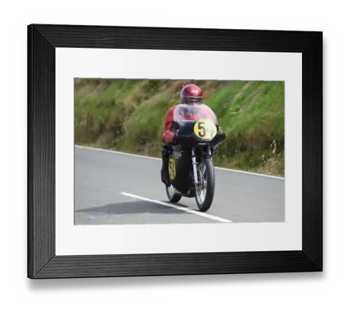Framed Print : Phil Woodall (Matchless) 2016 Senior Classic TT Framed Print : Phil Woodall (Matchless) 2016 Senior Classic TT
