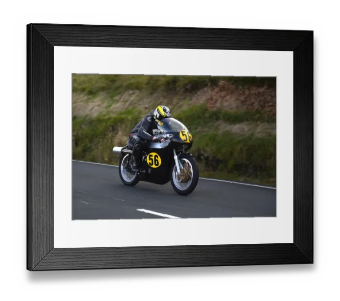 Framed Print : Andy Lee (Norton) 2016 Senior Classic TT Framed Print : Andy Lee (Norton) 2016 Senior Classic TT