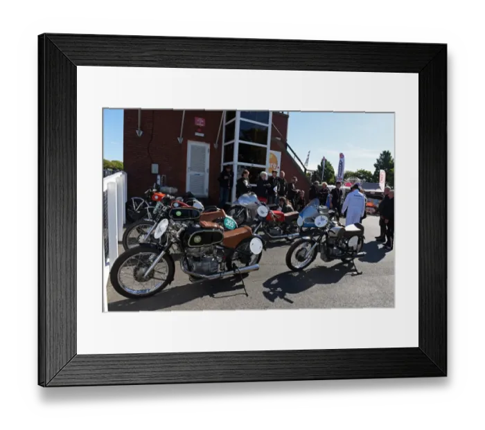 Framed Print : The AWO machines 2016 Classic TT Lap of Honour Framed Print : The AWO machines 2016 Classic TT Lap of Honour