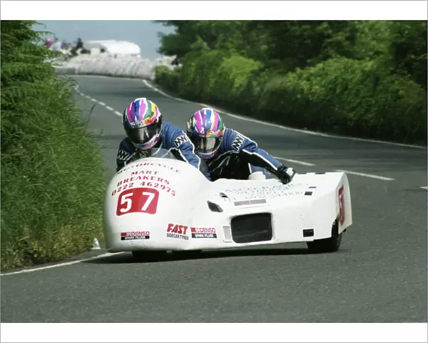 Alan Bale & Mark Woodley (Honda) 1992 Sidecar TT