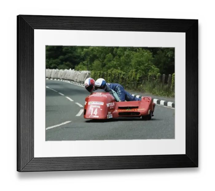 Framed Print : Dennis Keen & Robert Parker (Yamaha) 1992 Sidecar TT Framed Print : Dennis Keen & Robert Parker (Yamaha) 1992 Sidecar TT