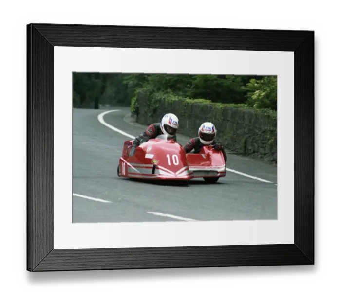 Framed Print : Peter Krukowski & Chris McGahan (Ireson) 1992 Sidecar TT Framed Print : Peter Krukowski & Chris McGahan (Ireson) 1992 Sidecar TT