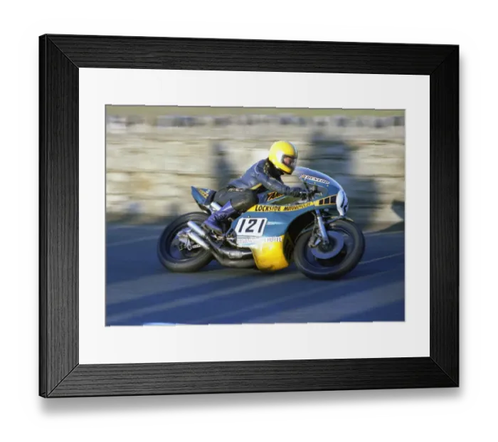 Framed Print : Marty Ames (Lockyam) 1979 Southern 100 Framed Print : Marty Ames (Lockyam) 1979 Southern 100