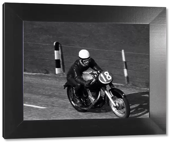 George Braun (Horex) 1955 Senior TT