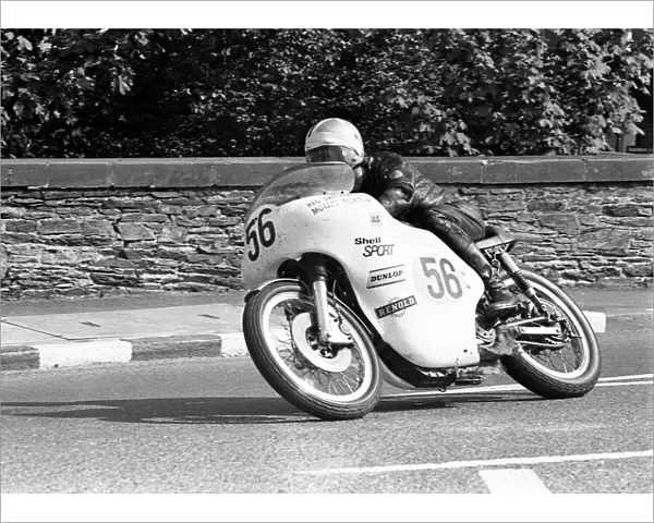 Ernie Pitt (Norton) 1973 Senior Manx Grand Prix