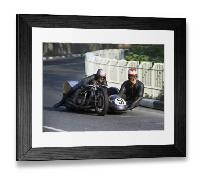 Framed Print : Jack Forrest & J Graham (BSA) 1969 750 Sidecar TT Framed Print : Jack Forrest & J Graham (BSA) 1969 750 Sidecar TT