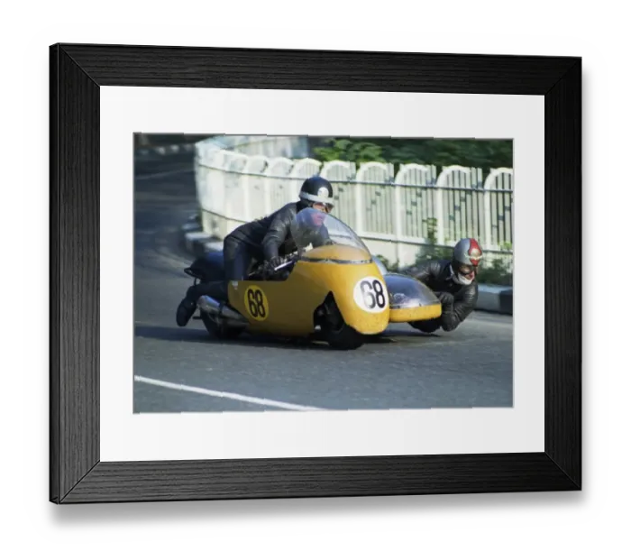 Framed Print : Bill Currie & Frank Kay (LWC) 1969 750 Sidecar TT Framed Print : Bill Currie & Frank Kay (LWC) 1969 750 Sidecar TT
