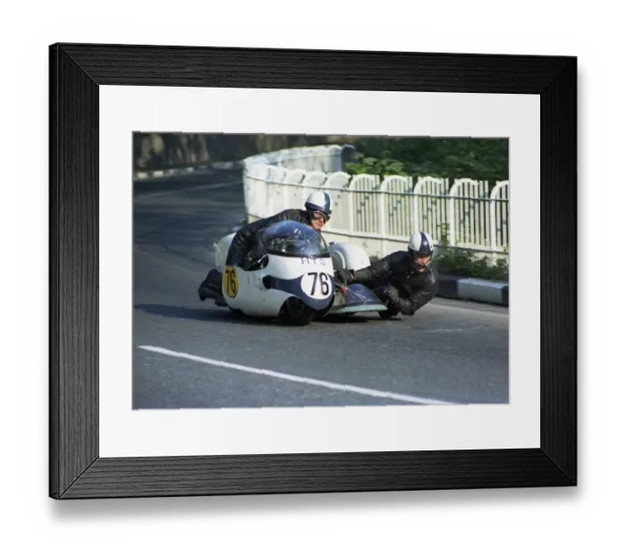 Framed Print : Peter Hardy & Ron Hardy (HTS) 1969 750 Sidecar TT Framed Print : Peter Hardy & Ron Hardy (HTS) 1969 750 Sidecar TT