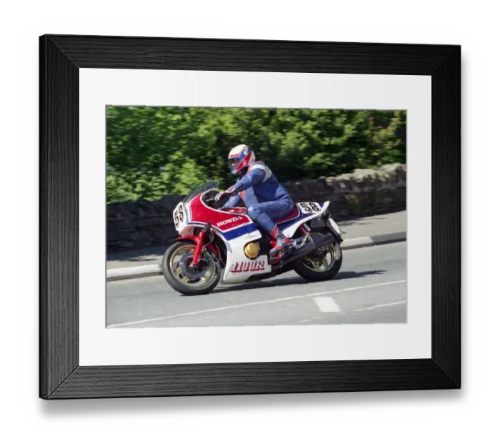 Framed Print : Dick Hodge (Honda) 2002 Classic Parade Framed Print : Dick Hodge (Honda) 2002 Classic Parade