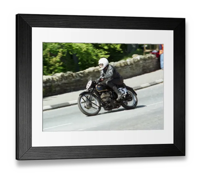 Framed Print : Ivan Rhodes (Velocette) 2002 Classic Parade Framed Print : Ivan Rhodes (Velocette) 2002 Classic Parade