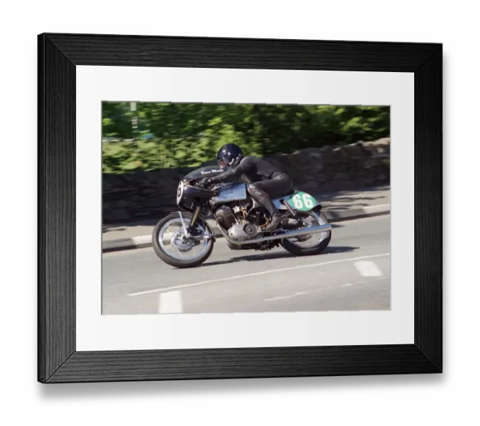 Framed Print : Dave Moore (NSU) 2002 Classic Parade