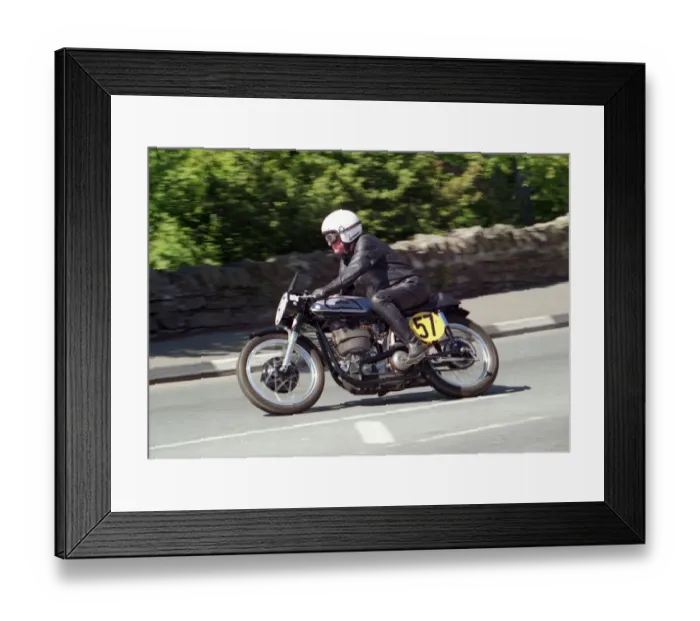 Framed Print : Mick Miller (Norton) 2002 Classic Parade Framed Print : Mick Miller (Norton) 2002 Classic Parade