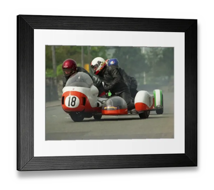Framed Print : Eddy Toombs & Bob Dowty (BMW) 2002 Pre TT Classic Framed Print : Eddy Toombs & Bob Dowty (BMW) 2002 Pre TT Classic