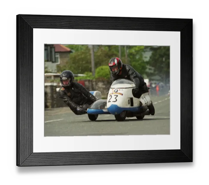 Framed Print : Paul Brinkmann & Klaus Mehlert (BMW) 2002 Pre TT Classic Framed Print : Paul Brinkmann & Klaus Mehlert (BMW) 2002 Pre TT Classic