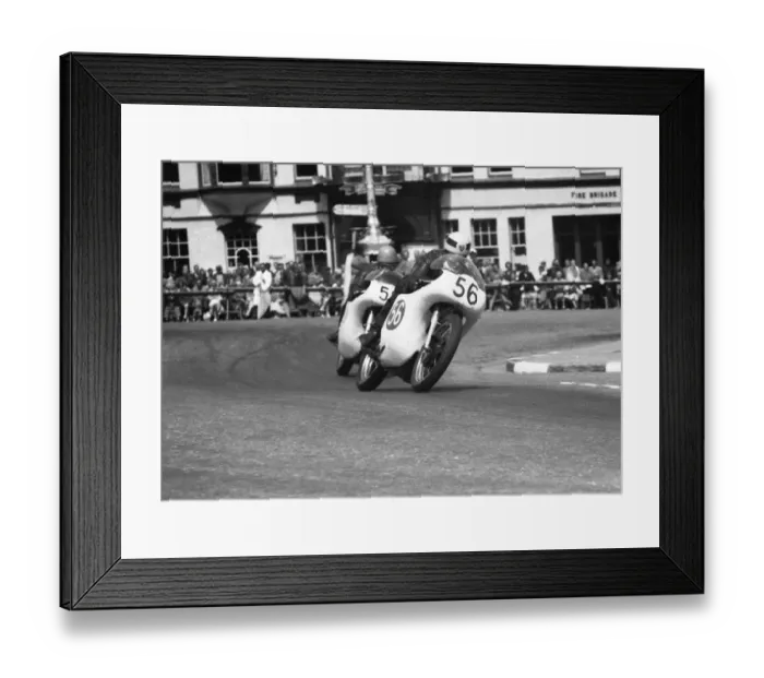 Framed Print : John Hurlstone (Norton) 1960 Junior TT Framed Print : John Hurlstone (Norton) 1960 Junior TT