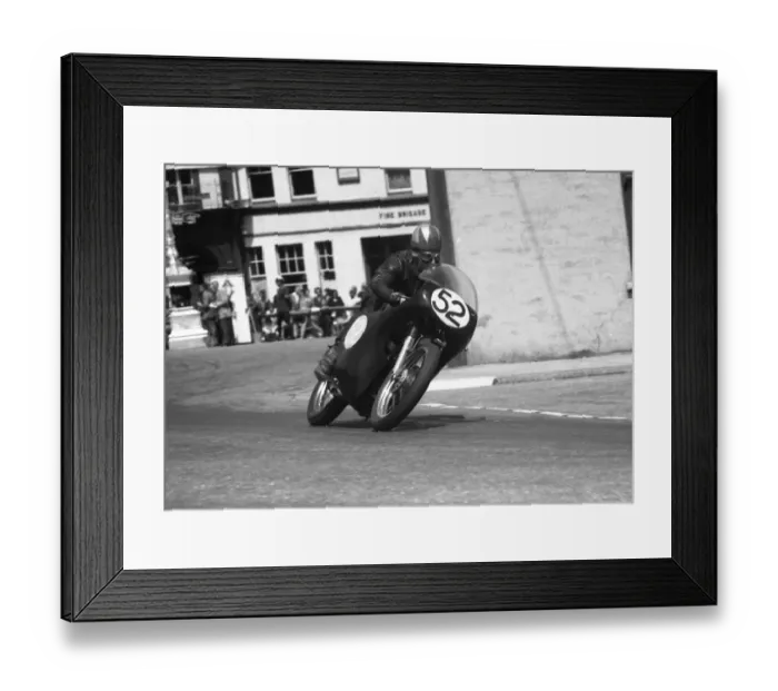 Framed Print : Bill Prowting (AJS) 1960 Junior TT Framed Print : Bill Prowting (AJS) 1960 Junior TT