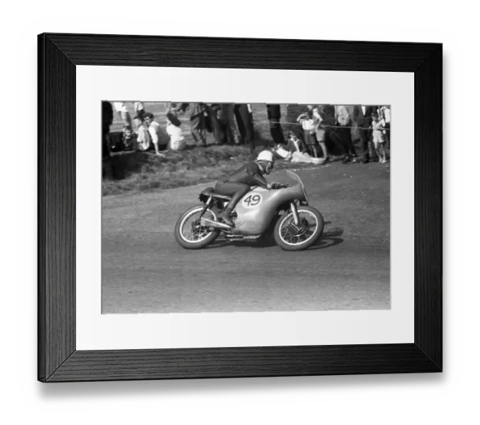 Framed Print : Alistair King (Norton) 1959 Senior Ulster Grand Prix Framed Print : Alistair King (Norton) 1959 Senior Ulster Grand Prix