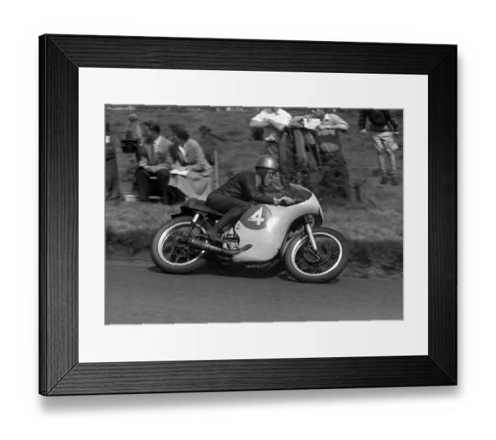 Framed Print : Ken Kavanagh (Norton) 1959 Junior Ulster Grand Prix Framed Print : Ken Kavanagh (Norton) 1959 Junior Ulster Grand Prix