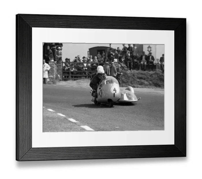 Framed Print : Colin Seeley & Ray Lindsey (BMW) 1967 Sidecar TT Framed Print : Colin Seeley & Ray Lindsey (BMW) 1967 Sidecar TT