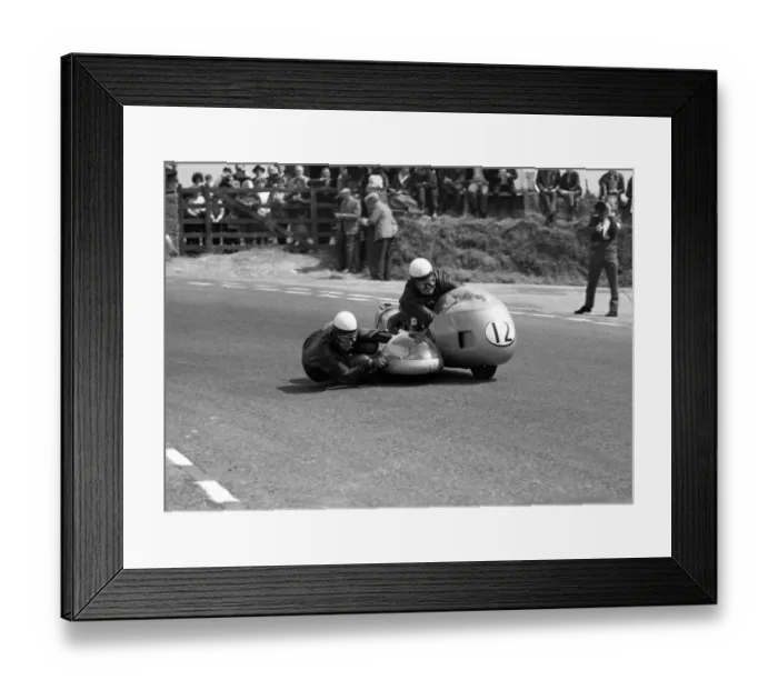 Framed Print : Siegfried Schauzu & Horst Schneider (BMW) 1967 Sidecar TT Framed Print : Siegfried Schauzu & Horst Schneider (BMW) 1967 Sidecar TT