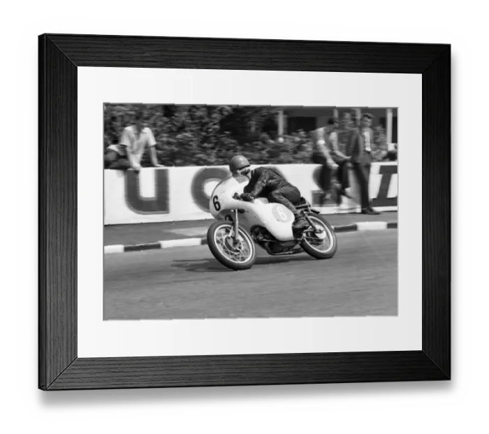 Framed Print : Alan Shepherd (Aermacchi) 1962 Lightweight TT Framed Print : Alan Shepherd (Aermacchi) 1962 Lightweight TT