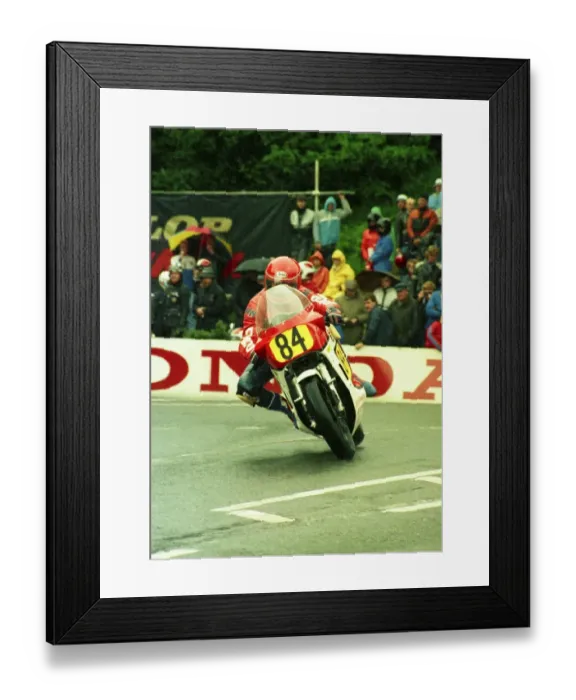 Framed Print : Ricky McMillan (Honda) 1987 Senior TT Framed Print : Ricky McMillan (Honda) 1987 Senior TT