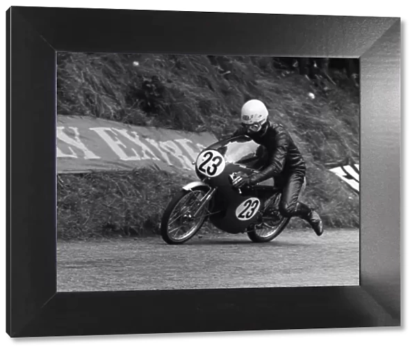 Allan Robinson MBE (Honda) 1966 50cc TT