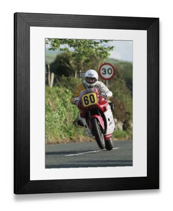 Framed Print : Ian Morris (Honda) 1990 Senior TT Framed Print : Ian Morris (Honda) 1990 Senior TT