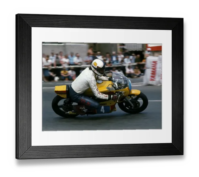 Framed Print : Phil Odlin (Granby Yamaha) 1982 Formula Two TT Framed Print : Phil Odlin (Granby Yamaha) 1982 Formula Two TT