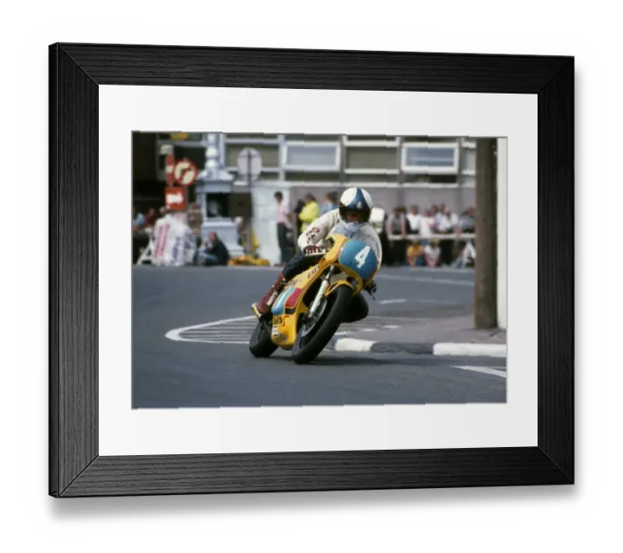 Framed Print : Phil Odlin (Yamaha) 1982 Formula Two TT Framed Print : Phil Odlin (Yamaha) 1982 Formula Two TT